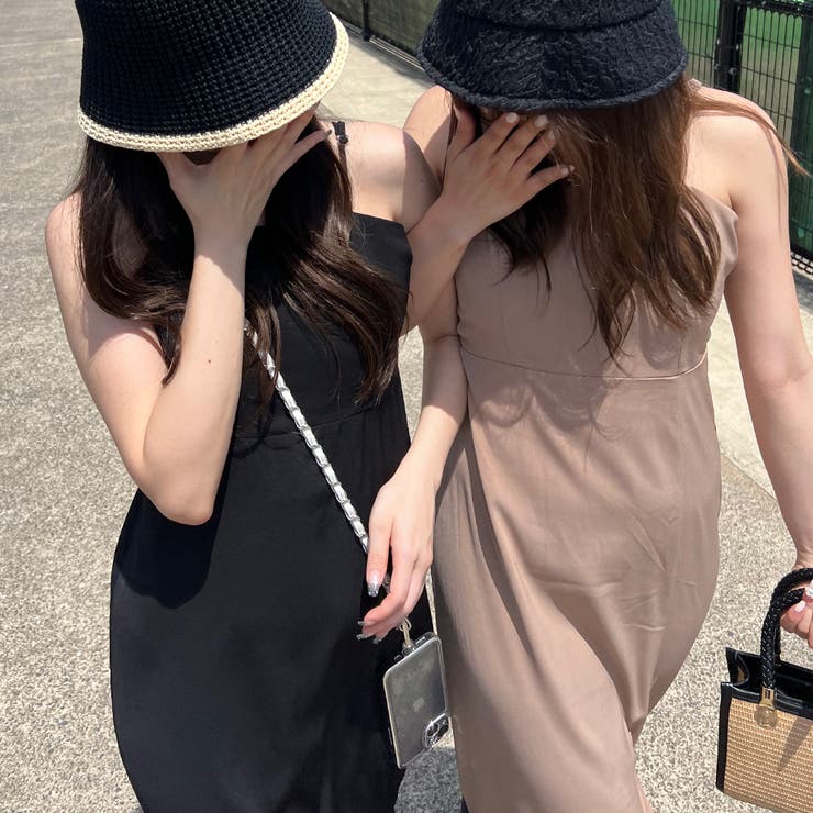 スリットロングキャミワンピース | non-hedge  | 詳細画像5 