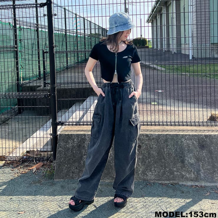 WZIPロゴプレートショートトップス | non-hedge  | 詳細画像9 