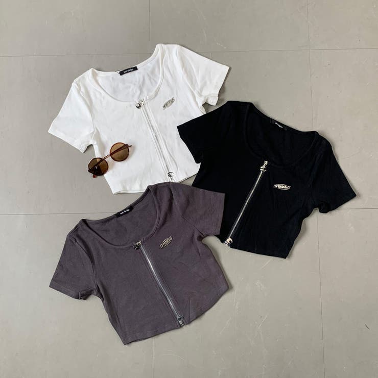 WZIPロゴプレートショートトップス | non-hedge  | 詳細画像11 