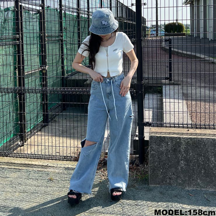 WZIPロゴプレートショートトップス | non-hedge  | 詳細画像1 