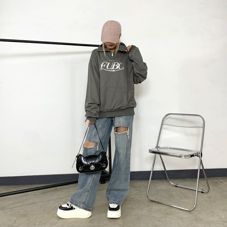 シルバーロゴフードZIPパーカー | non-hedge  | 詳細画像20 