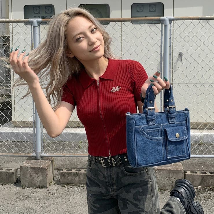 WZIPプレートニットポロ | non-hedge  | 詳細画像19 