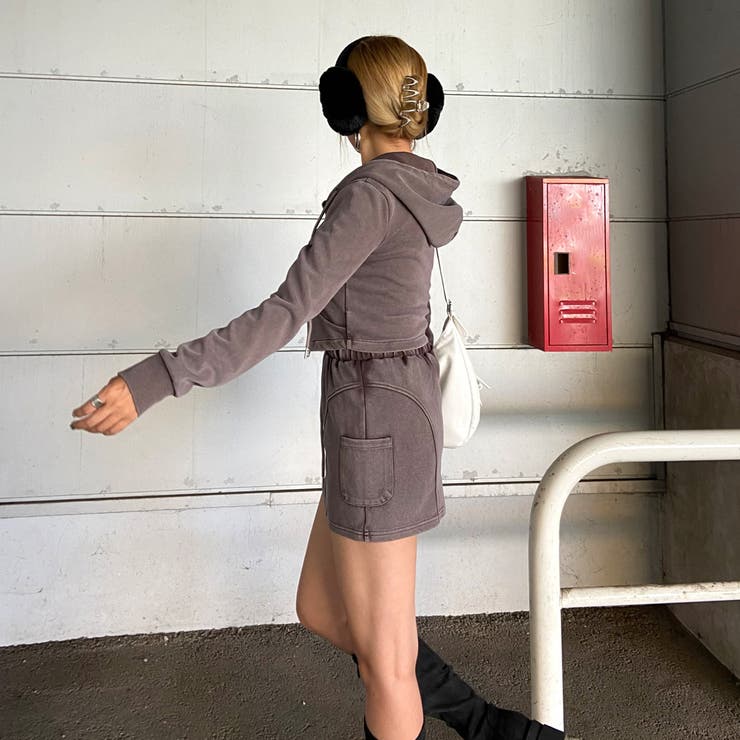 ブリーチZIPパーカー・スカートセットアップ | non-hedge  | 詳細画像18 