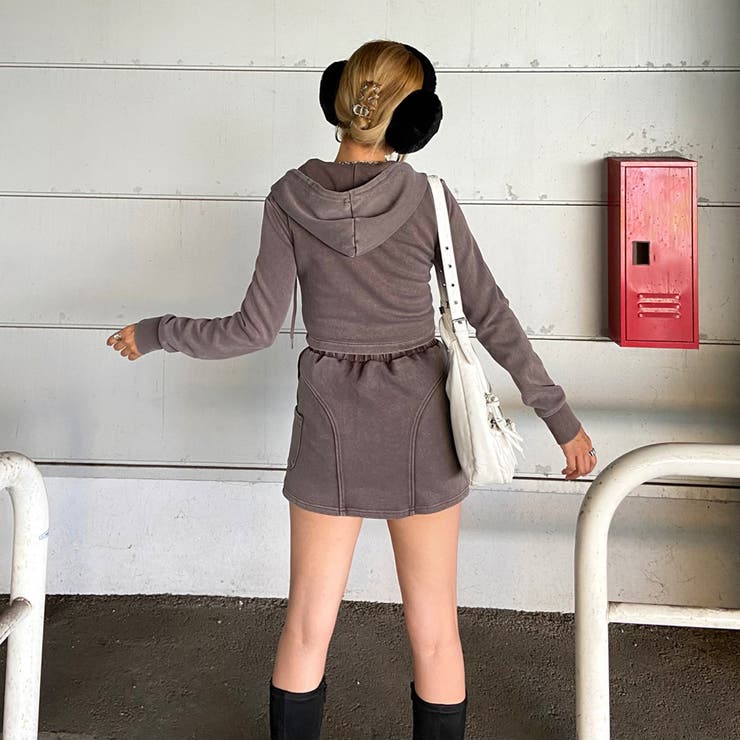 ブリーチZIPパーカー・スカートセットアップ | non-hedge  | 詳細画像19 