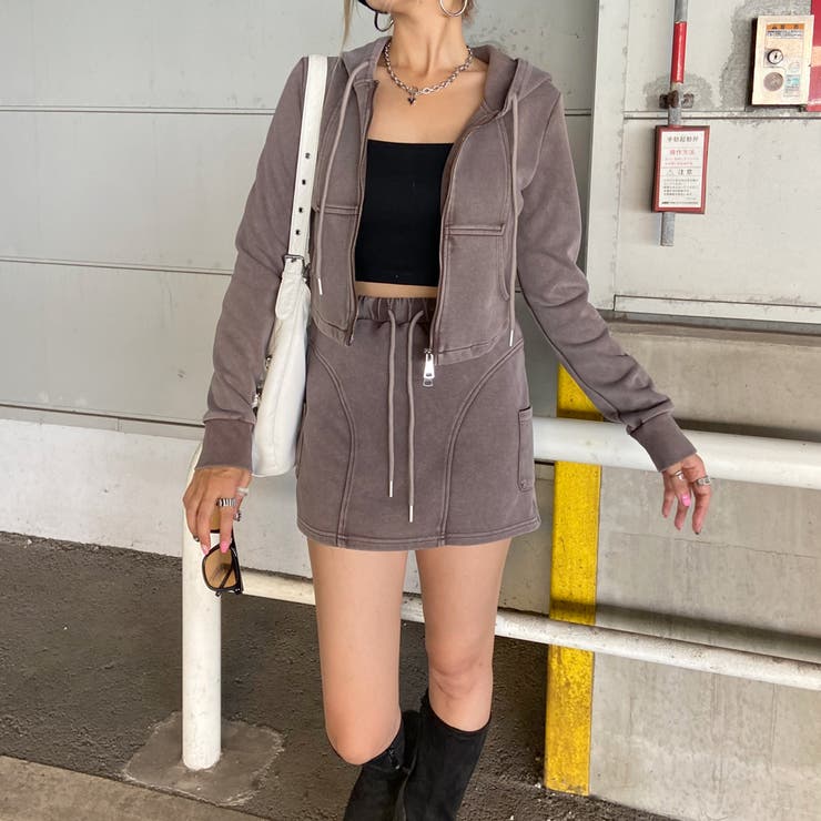 ブリーチZIPパーカー・スカートセットアップ | non-hedge  | 詳細画像24 