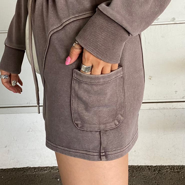 ブリーチZIPパーカー・スカートセットアップ | non-hedge  | 詳細画像35 