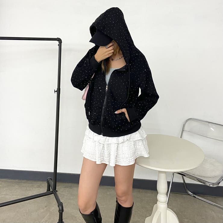 ストーンZIPパーカー | non-hedge  | 詳細画像3 