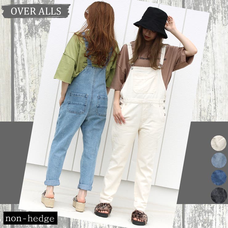 オーバーオール レディース ファッション[品番：NHGW0001120]｜non