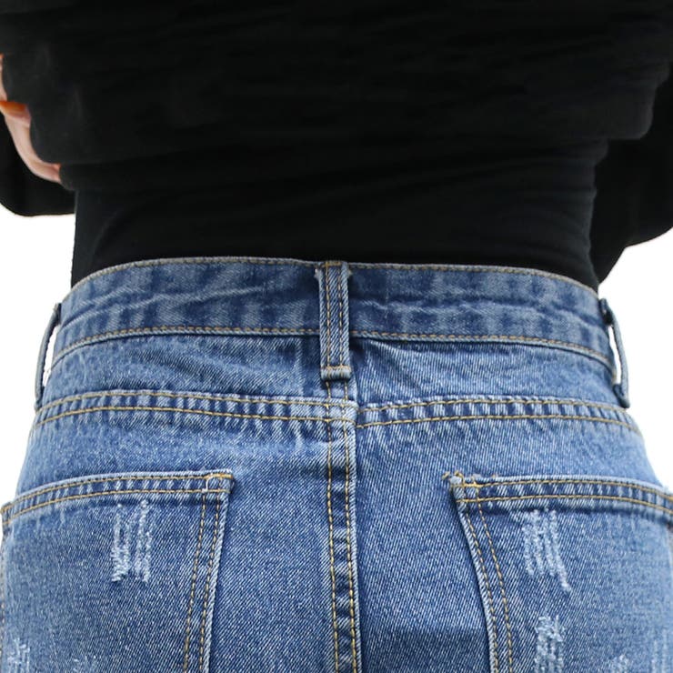 ダメージデニムショートパンツ レディース ファッション | non-hedge  | 詳細画像24 