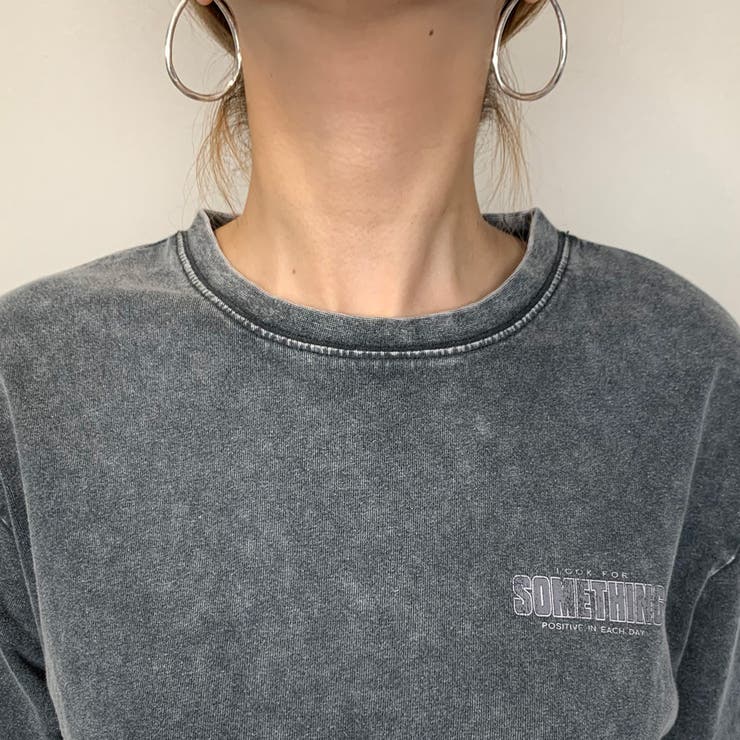 バックロゴクロップド丈Tシャツ レディース ファッション | non-hedge  | 詳細画像11 