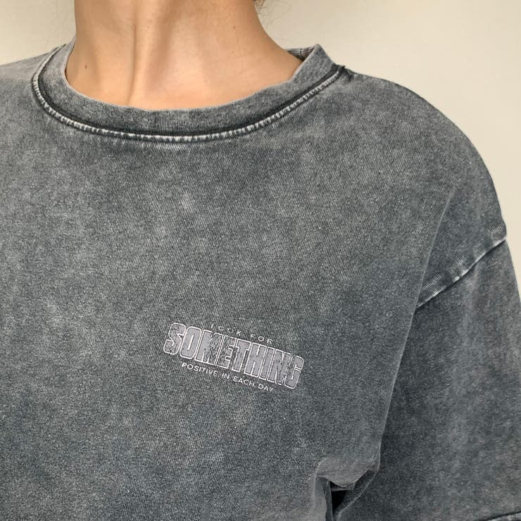 バックロゴクロップド丈Tシャツ レディース ファッション | non-hedge  | 詳細画像14 