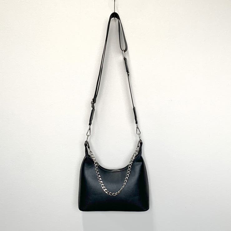 チェーン付き2WAYショルダーバッグ[品番：NHGW0004249]｜non-hedge