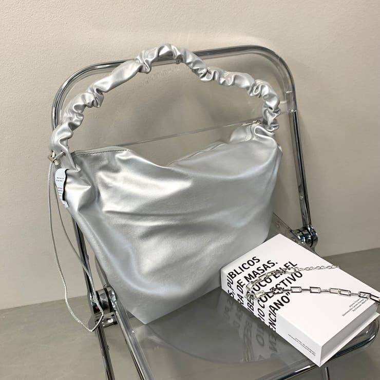 クシュクシュハンドル2WAYショルダーバッグ[品番：NHGW0004344]｜non