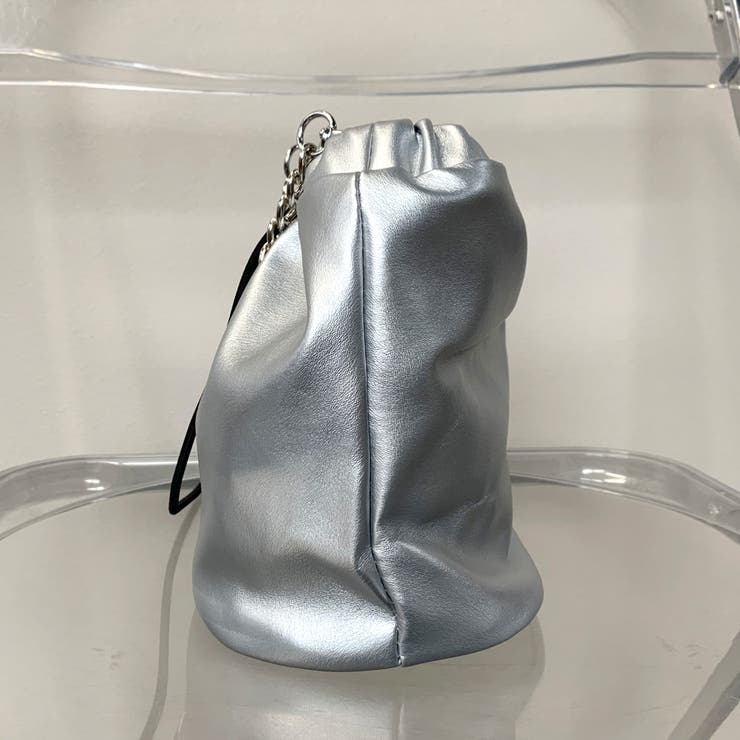 チェーン巾着2WAYショルダーバッグ | non-hedge  | 詳細画像15 