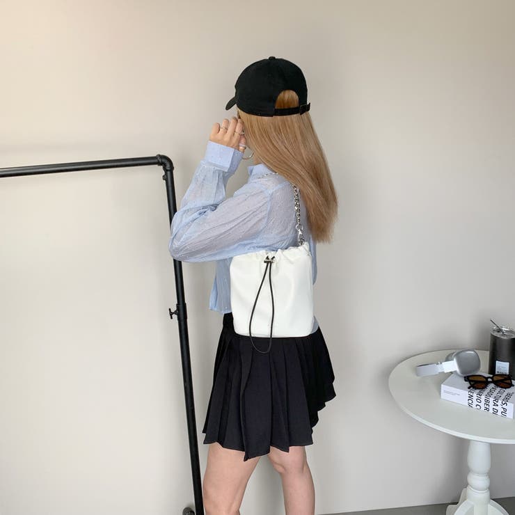 チェーン巾着2WAYショルダーバッグ | non-hedge  | 詳細画像5 