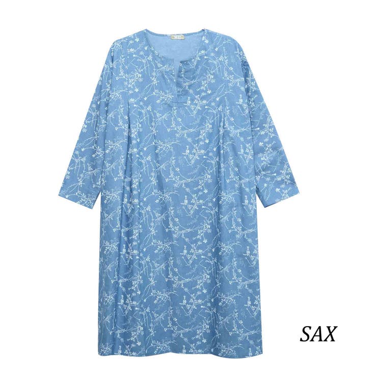 美品　COMME DES GARCONS デニムワンピース　ラップスカート　花柄 美品 COMME DES GARCONS デニムワンピース ラップスカート 花柄
