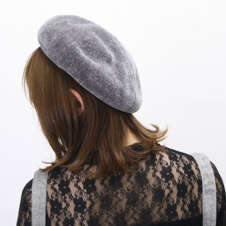 ベロアベレー帽 ベロア ベレー帽[品番：NHGW0000281]｜non-hedge  （ノンヘッジ）のレディースファッション通販｜SHOPLIST（ショップリスト）
