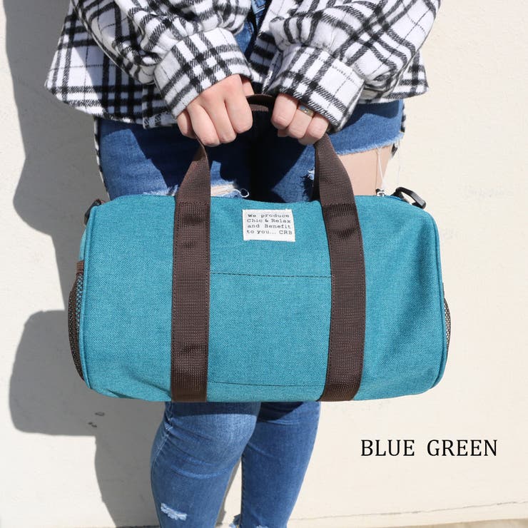 2wayキャンバス地ボストンバッグ レディース BAG[品番：NHGW0000882