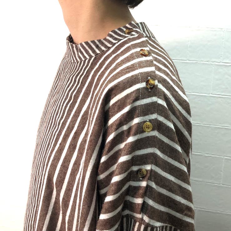 肩ボタン切替プルオーバー レディース ファッション | non-hedge  | 詳細画像10