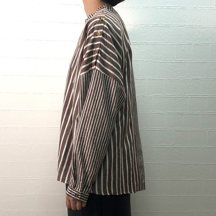 肩ボタン切替プルオーバー レディース ファッション | non-hedge  | 詳細画像7