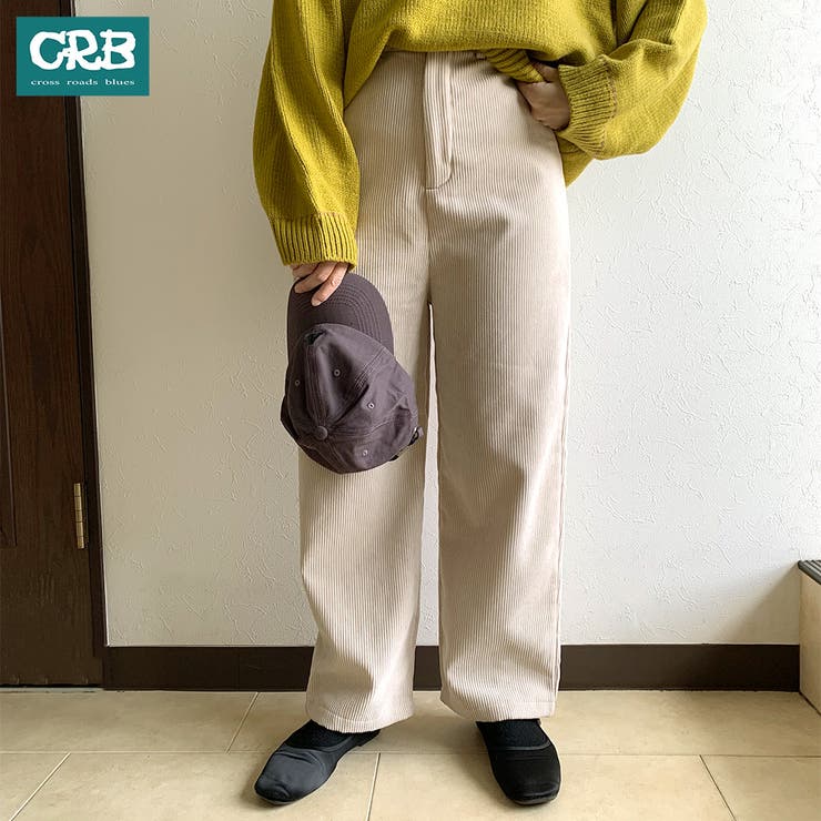 裏起毛コーデュロイワイドパンツ レディース ファッション | non-hedge  | 詳細画像1