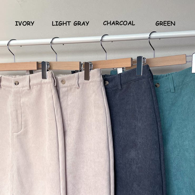 裏起毛コーデュロイワイドパンツ レディース ファッション | non-hedge  | 詳細画像15