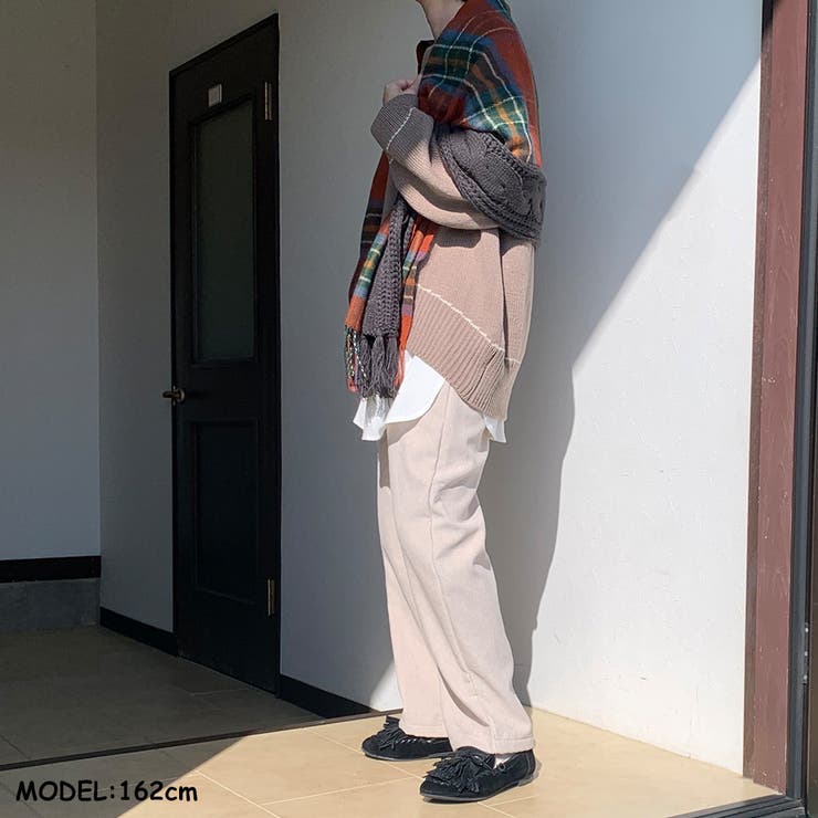 裏起毛コーデュロイワイドパンツ レディース ファッション | non-hedge  | 詳細画像5