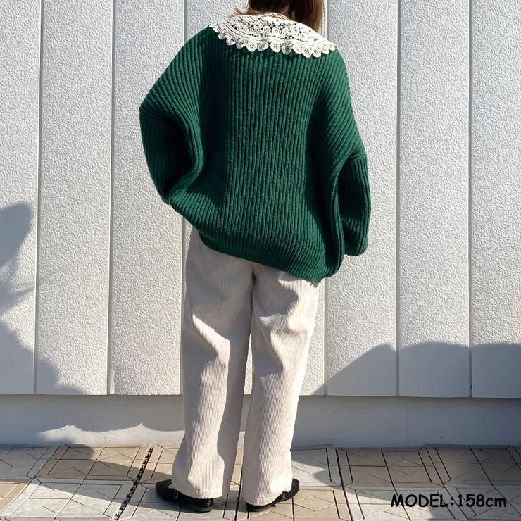 裏起毛コーデュロイワイドパンツ レディース ファッション | non-hedge  | 詳細画像6