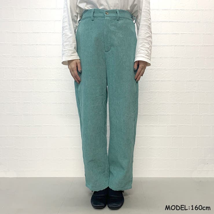 裏起毛コーデュロイワイドパンツ レディース ファッション | non-hedge  | 詳細画像7