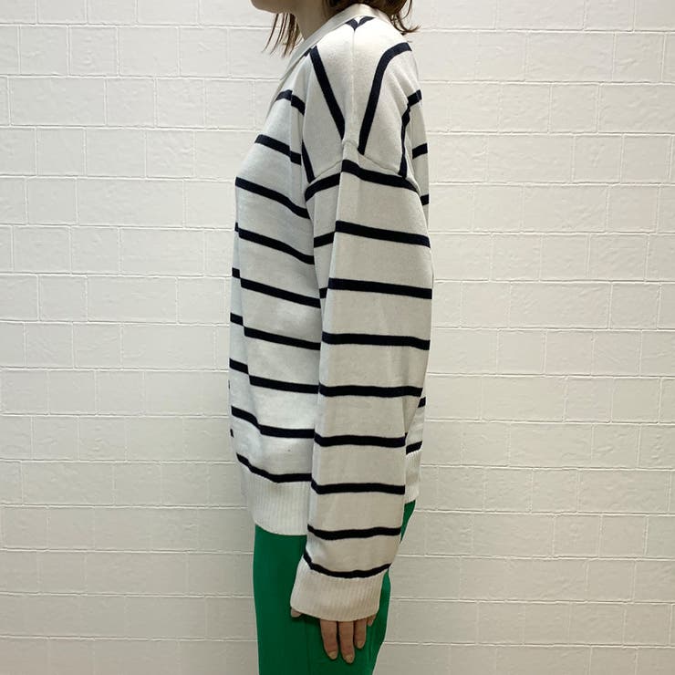 Deuxieme Classe*Sheer ボーダー プルオーバー新品・タグ付き 新品】Deuxieme Classe sheerボーダープルオーバー