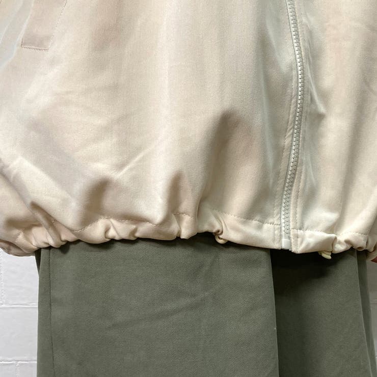 ツイルブルゾン レディース ファッション | non-hedge  | 詳細画像15 