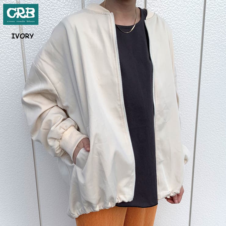 アイボリー | ツイルブルゾン レディース ファッション | non-hedge 