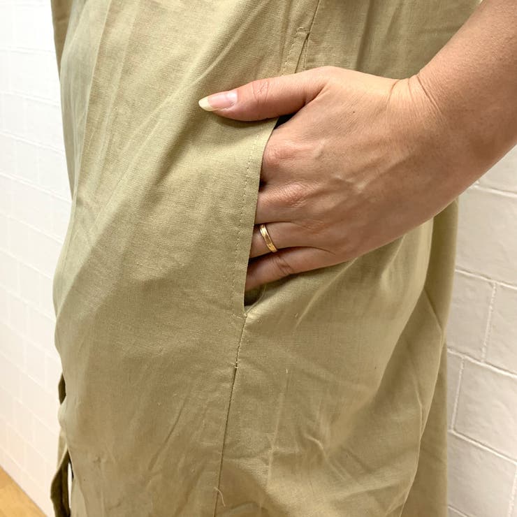 サファリシャツワンピース レディース ファッション | non-hedge  | 詳細画像13 