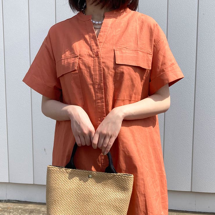 サファリシャツワンピース レディース ファッション | non-hedge  | 詳細画像4 