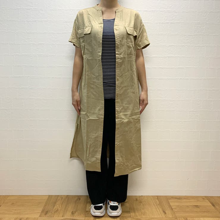 サファリシャツワンピース レディース ファッション | non-hedge  | 詳細画像6 