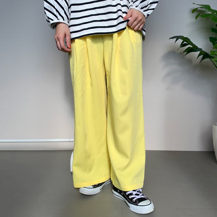 HEIHEI リボンパンツ　YELLOW HEIHEI リボンパンツ YELLOW