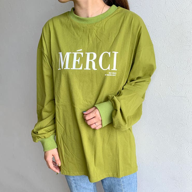 ライム | オーバーサイズロゴロンT | non-hedge