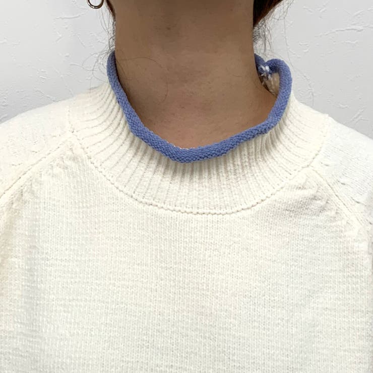 配色モールハイネックニット | non-hedge  | 詳細画像10