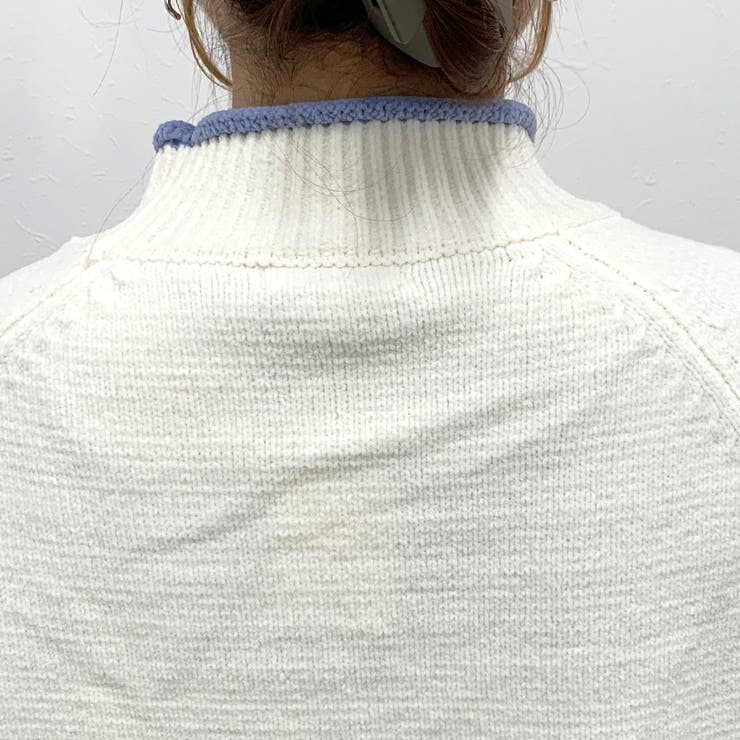 配色モールハイネックニット | non-hedge  | 詳細画像11
