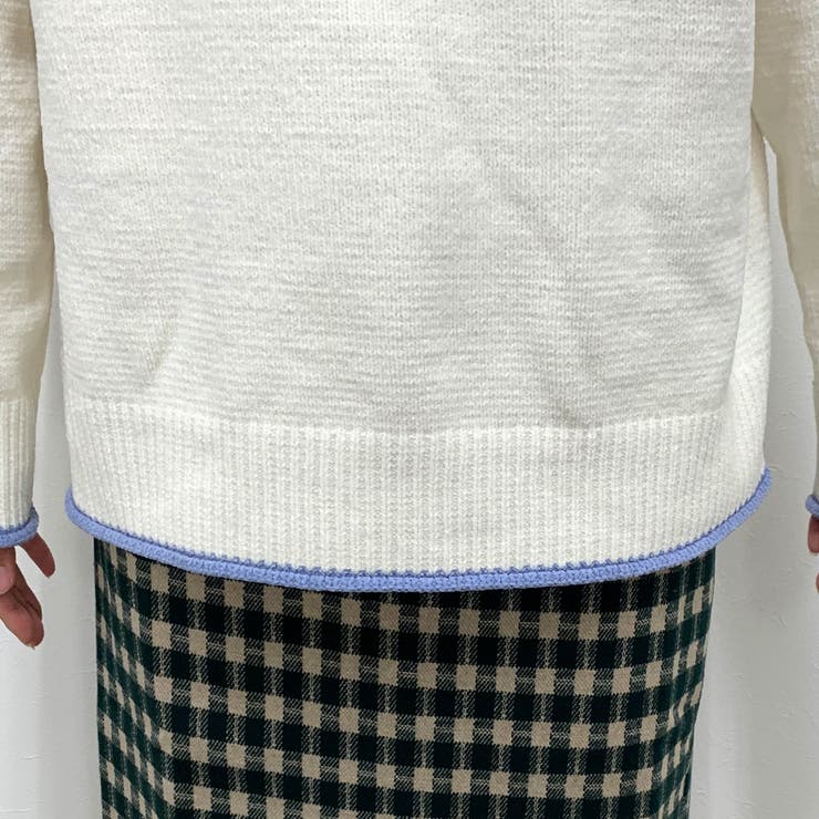 配色モールハイネックニット | non-hedge  | 詳細画像14