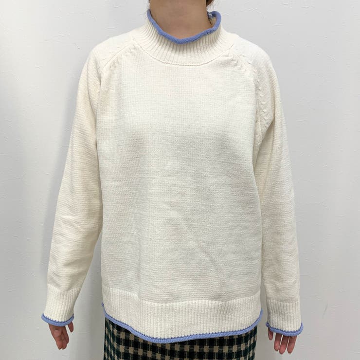 配色モールハイネックニット | non-hedge  | 詳細画像7