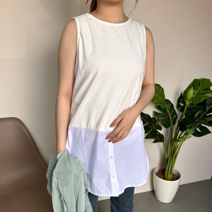 シャツタンク Ruff Hewn Women's Chambray Tunic Top Boho Peasant Blue Denim Tie