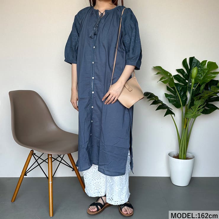 レースワイドパンツ[品番：NHGW0003727]｜non-hedge