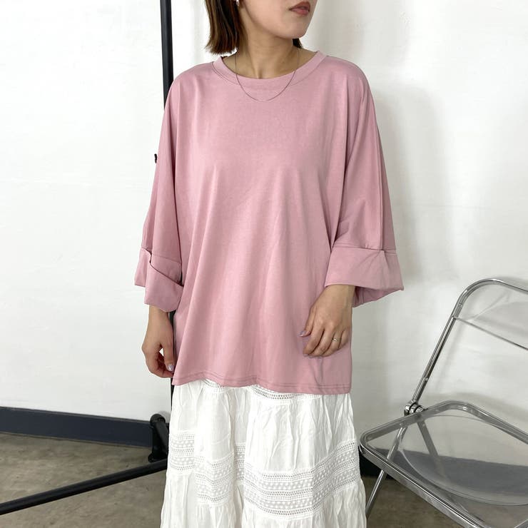 みぃ様 IENA CO クレープバックツイストプルオーバー ピンク （バック  