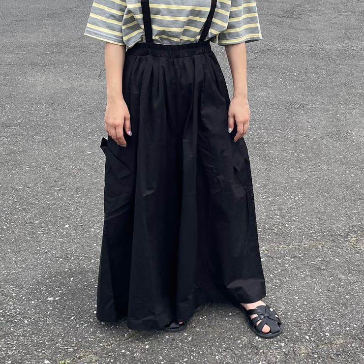 サス付きカーゴワイドパンツ | non-hedge  | 詳細画像12 