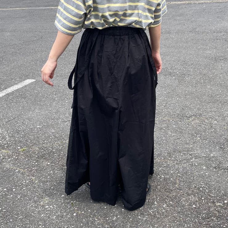 サス付きカーゴワイドパンツ | non-hedge  | 詳細画像14 