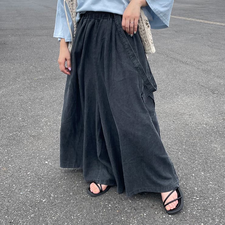 サス付きカーゴワイドパンツ | non-hedge  | 詳細画像1 