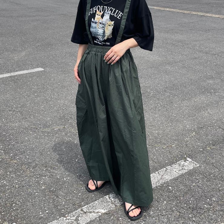 サス付きカーゴワイドパンツ | non-hedge  | 詳細画像19 