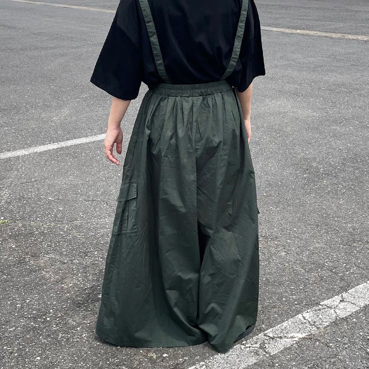 サス付きカーゴワイドパンツ | non-hedge  | 詳細画像23 