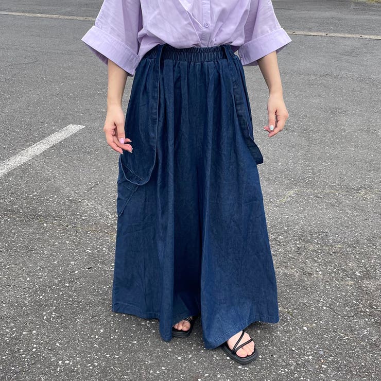 サス付きカーゴワイドパンツ | non-hedge  | 詳細画像26 